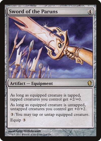 Sword of the Paruns C13-264 Commander 2013 Magic card