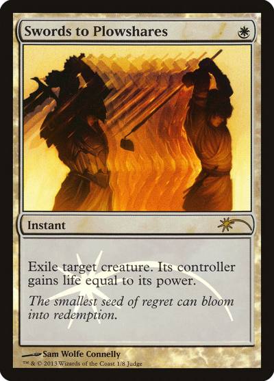 Swords to Plowshares J13-1 Judge Gift Cards 2013 Magic card