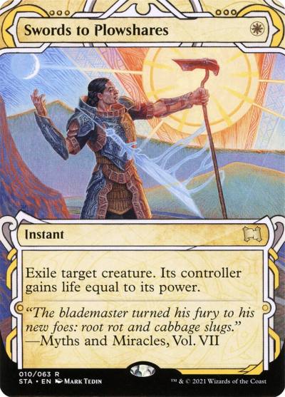 Swords to Plowshares STA-10 Strixhaven Mystical Archive Magic card