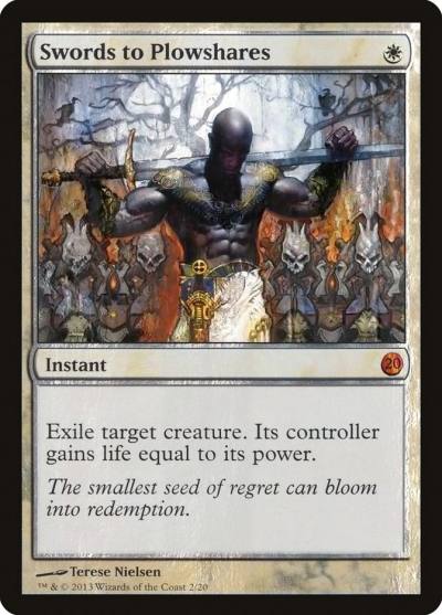 Swords to Plowshares V13-2 From the Vault: Twenty Magic card