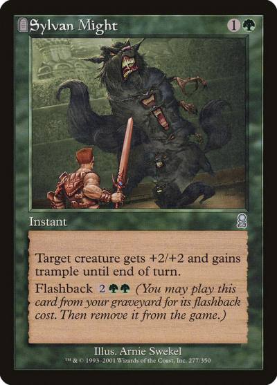 Sylvan Might ODY-277 Odyssey Magic card