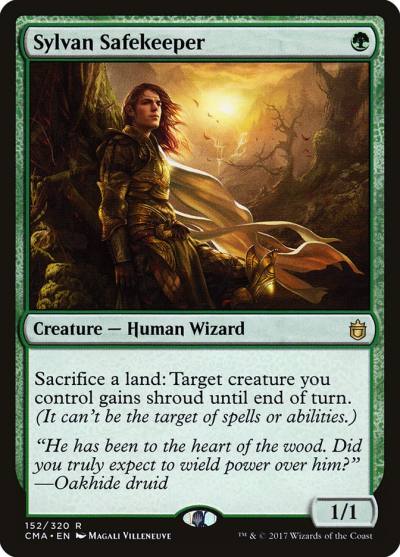 Sylvan Safekeeper CMA-152 Commander Anthology Magic card