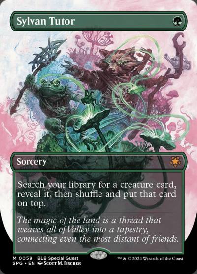 Sylvan Tutor SPG-59 Special Guests Magic card