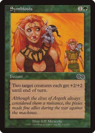 Symbiosis USG-275 Urza's Saga Magic card