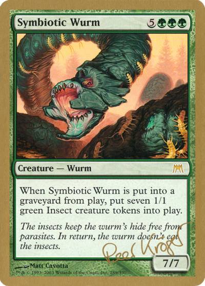 Symbiotic Wurm WC03-PK289 World Championship Decks 2003 Magic card