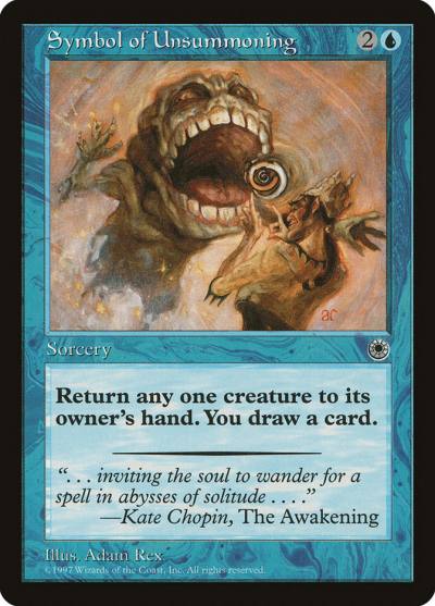 Symbol of Unsummoning POR-70 Portal Magic card