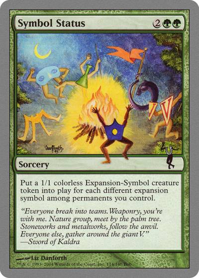 Symbol Status UNH-114 Unhinged Magic card