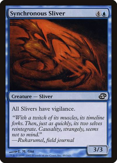 Synchronous Sliver PLC-48 Planar Chaos Magic card