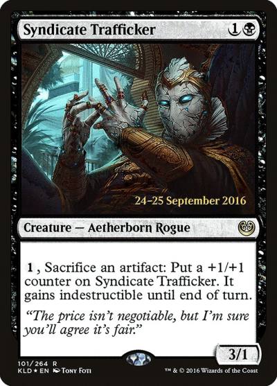 Syndicate Trafficker PKLD-101S Kaladesh Promos Magic card