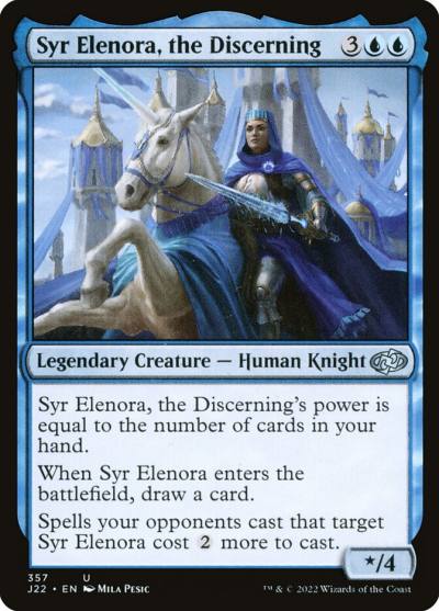 Syr Elenora, the Discerning J22-357 Jumpstart 2022 Magic card
