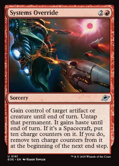 Systems Override EOE-161 Edge of Eternities Magic card