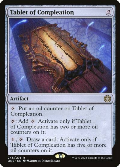 Tablet of Compleation ONE-245 Phyrexia: All Will Be One Magic card