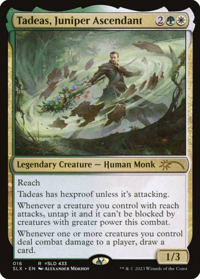 Tadeas, Juniper Ascendant SLX-16 Universes Within Magic card