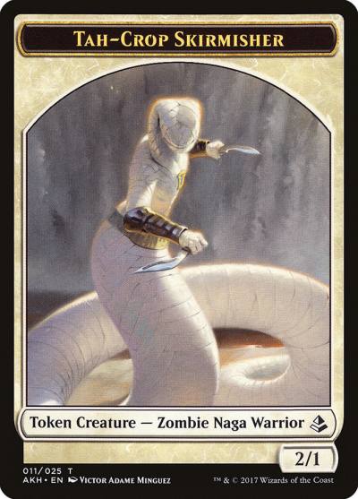 Tah-Crop Skirmisher TAKH-11 Amonkhet Tokens Magic card