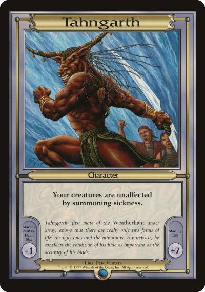 Tahngarth PVAN-108 Vanguard Series Magic card
