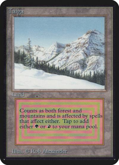 Taiga LEA-282 Limited Edition Alpha Magic card