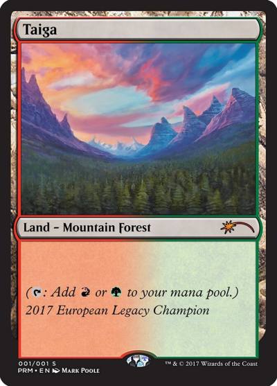 Taiga OLGC-2017EU Legacy Championship Magic card