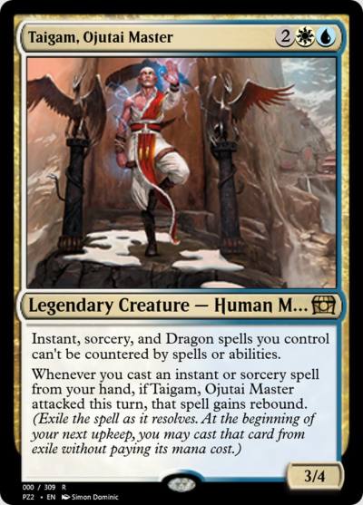 Taigam, Ojutai Master PZ2-65739 Treasure Chest Magic card