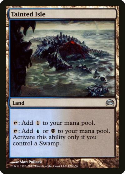 Tainted Isle PC2-128 Planechase 2012 Magic card