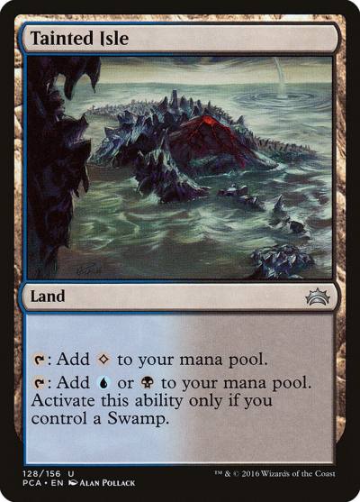 Tainted Isle PCA-128 Planechase Anthology Magic card