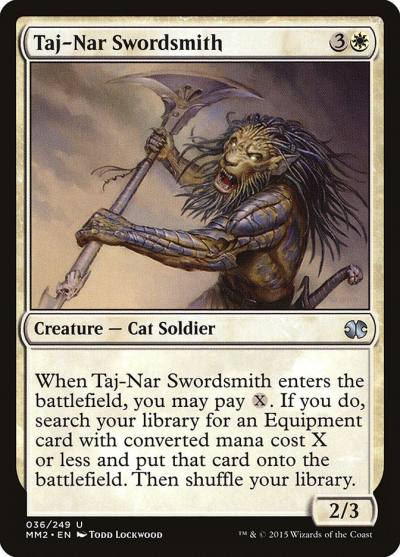 Taj-Nar Swordsmith MM2-36 Modern Masters 2015 Magic card