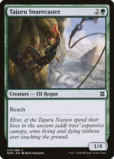 Tajuru Snarecaster 210 Zendikar Rising Magic card