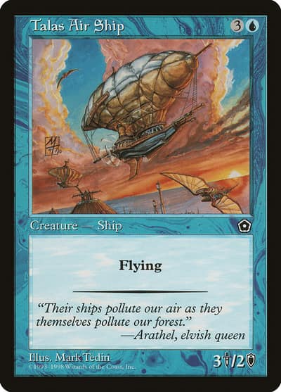 Talas Air Ship 48 Portal Second Age Magic card