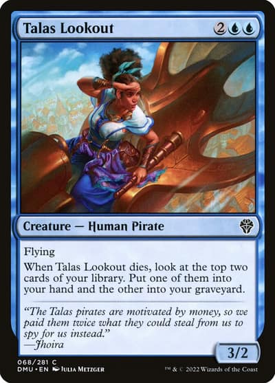 Talas Lookout 68 Dominaria United Magic card