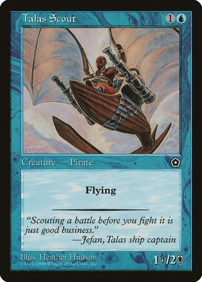 Talas Scout 52 Portal Second Age Magic card