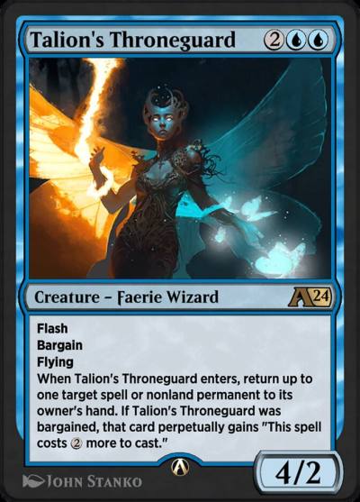 Talion's Throneguard YWOE-5 Alchemy: Wilds of Eldraine Magic card