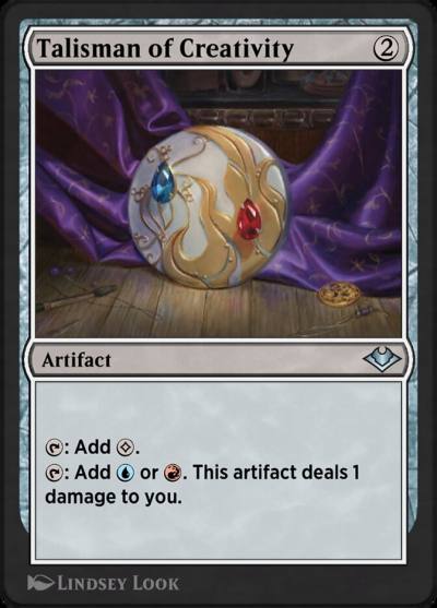 Talisman of Creativity AA1-18 Arena Anthology 1 Magic card