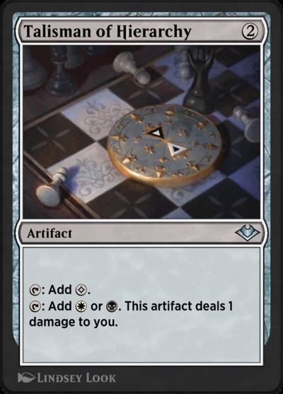 Talisman of Hierarchy AA1-21 Arena Anthology 1 Magic card