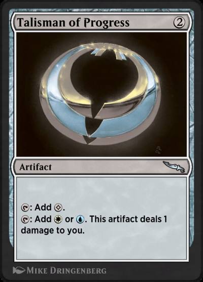 Talisman of Progress AA1-24 Arena Anthology 1 Magic card