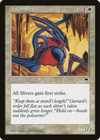 Talon Sliver 50 Tempest Magic card