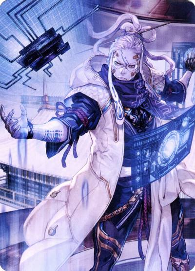 Tameshi, Reality Architect // Tameshi, Reality Architect ANEO-53 Neon Dynasty Art Series Magic card