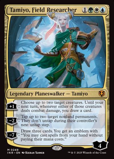 Tamiyo, Field Researcher INR-249 Innistrad Remastered Magic card