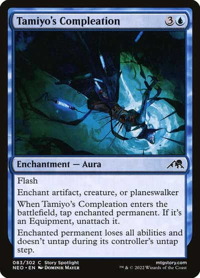 Tamiyo's Compleation NEO-83 Kamigawa: Neon Dynasty Magic card