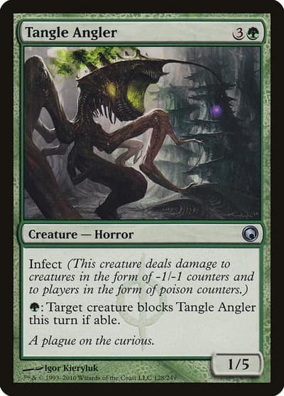 Tangle Angler 128 Scars of Mirrodin Magic card