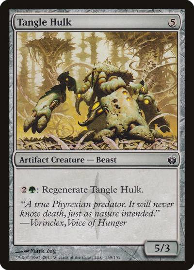 Tangle Hulk MBS-139 Mirrodin Besieged Magic card