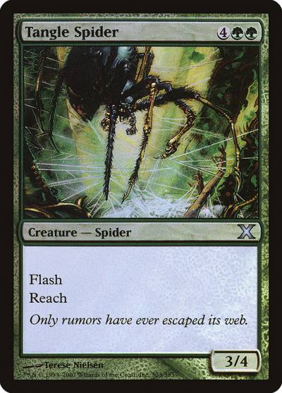 Tangle Spider 10E-303STAR Tenth Edition Magic card