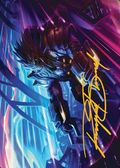 Tannuk, Steadfast Second // Tannuk, Steadfast Second AEOE-19 Edge of Eternities Art Series Magic card