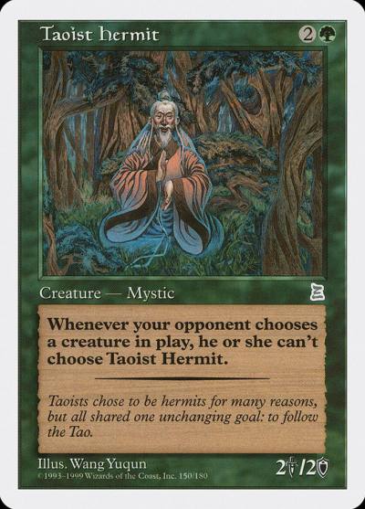 Taoist Hermit PTK-150 Portal Three Kingdoms Magic card