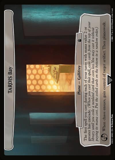 TARDIS Bay WHO-601 Doctor Who Magic card