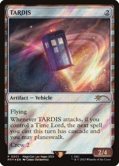 TARDIS PF23-4 MagicFest 2023 Magic card