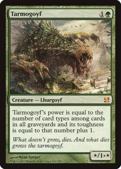 Tarmogoyf MMA-166 Modern Masters Magic card