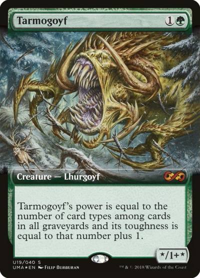 Tarmogoyf PUMA-U19 Ultimate Box Topper Magic card