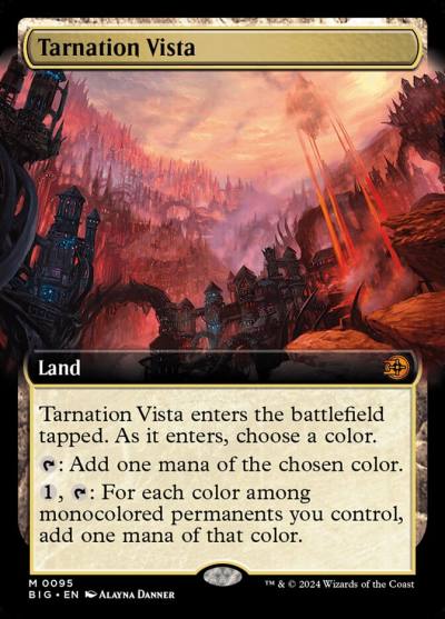 Tarnation Vista BIG-95 The Big Score Magic card