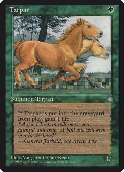 Tarpan ICE-267 Ice Age Magic card