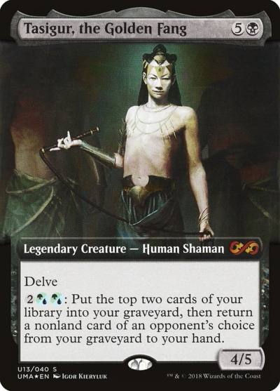Tasigur, the Golden Fang PUMA-U13 Ultimate Box Topper Magic card