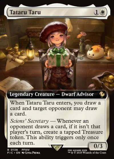 Tataru Taru FIC-138 Final Fantasy Commander Magic card